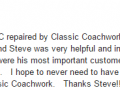 Google Review 4-Best Auto Body Shop Collegeville Classic Coachwork