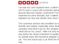 Yelp Review 4-Best Auto Body Shop Fort Washington PA Classic Coachwork