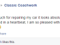 Facebook Testimonial 3-Classic Coachwork Upper Darby Auto Body