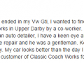 Google Review 36-Best Auto Body Shop Upper Darby Classic Coachwork