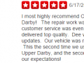 Yelp Review 4-Auto Body Repair Shop Upper Darby