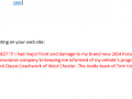 Email Testimonial 3- Auto Body Repair Shop West Chester PA